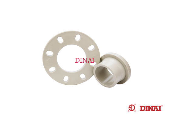 Industriële Plastic de Pijpmontage Van Stone Flange van Pph met DIN8077/78-Normen